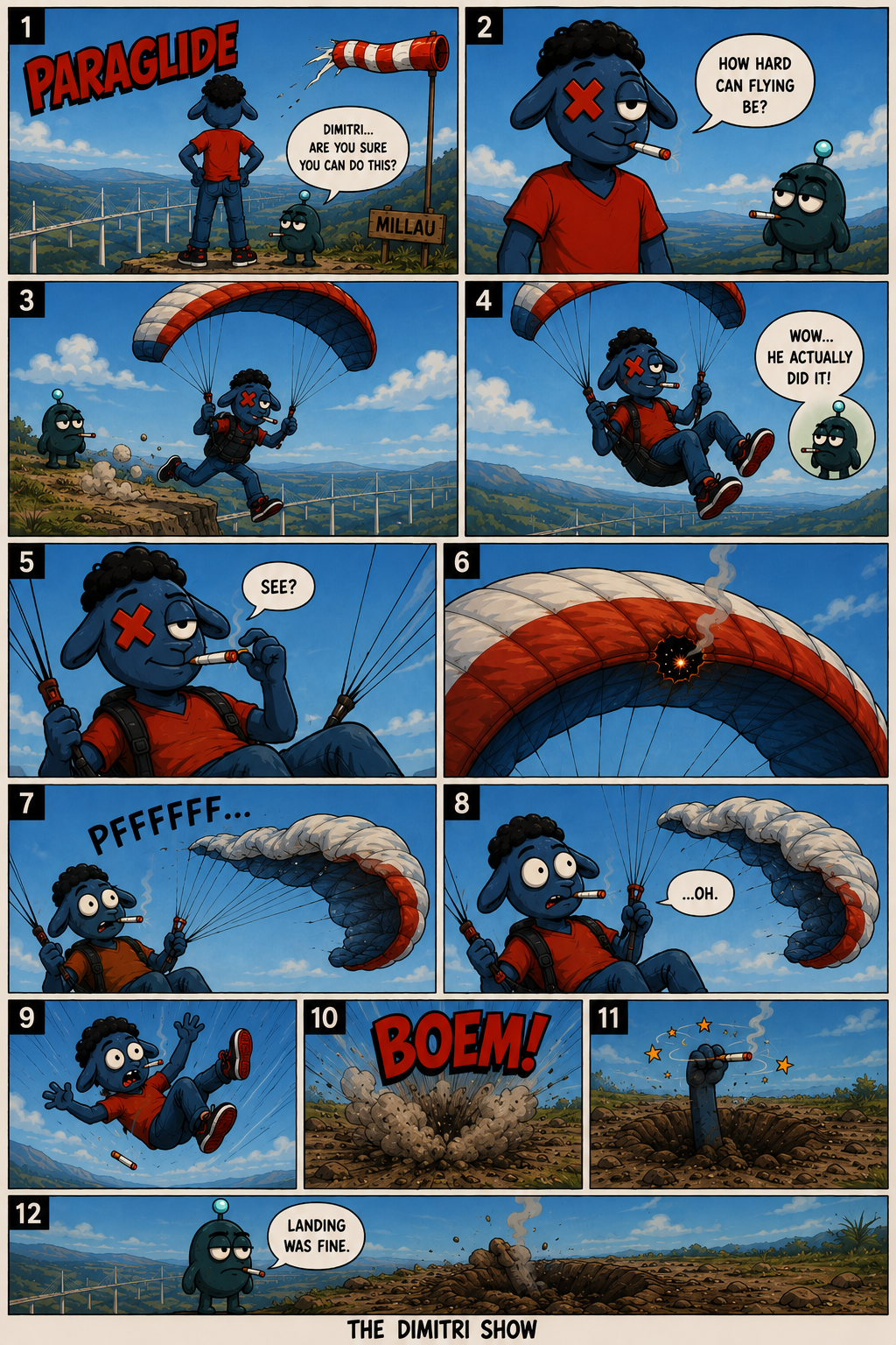 Comiccover van Paraglide